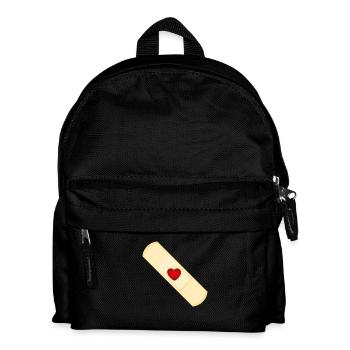 Smiley Plaster - Sac à dos Enfant - noir - Devant