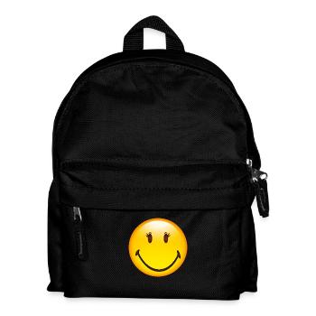 Smiley Glossy Happy Eyelashes - Kids' Backpack - black - Front
