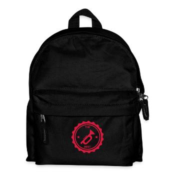 Trompete Trompeter Musik Musiker Musikerin - Kinder Rucksack - Schwarz - Vorne