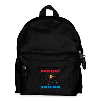 Friend / Nanny / Girlfriend / Daddy / Mom / Papy - Kids' Backpack - black - Front