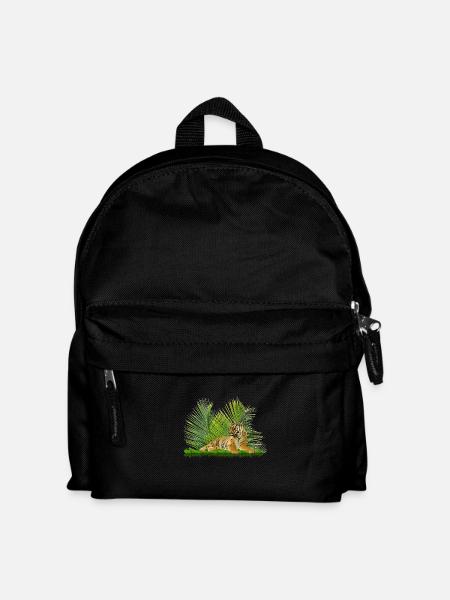 Tiger - Kinder Rucksack - Schwarz