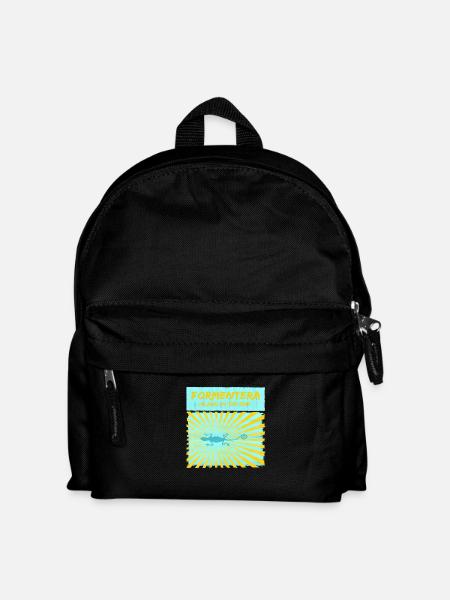 Formentera - island in the sun - Kinder Rucksack - Schwarz