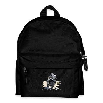 Adventure Bike Curve - Kids' Backpack - black - Front
