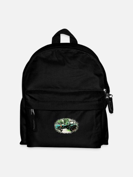 Tractor - Kids' Backpack - black
