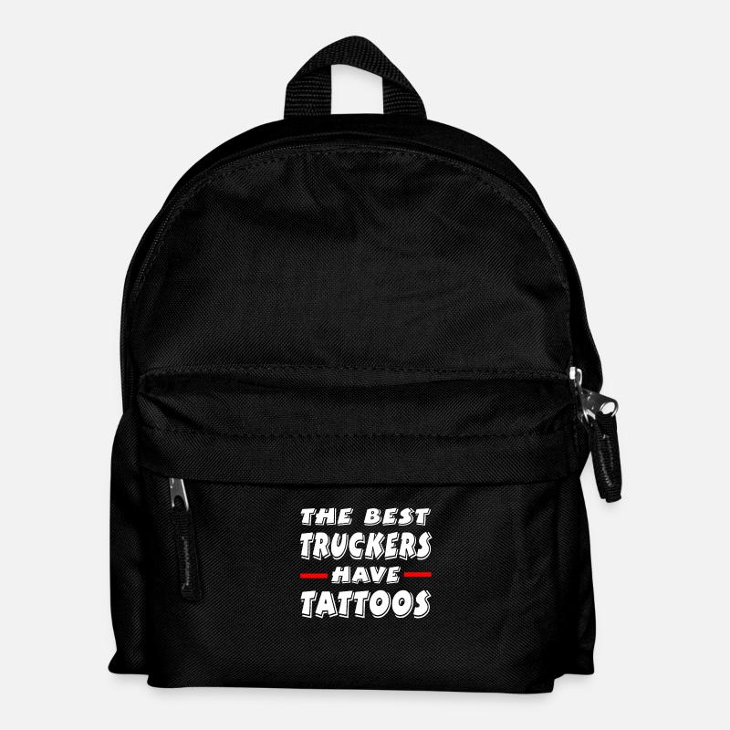 Truck - Kinder Rucksack - Schwarz