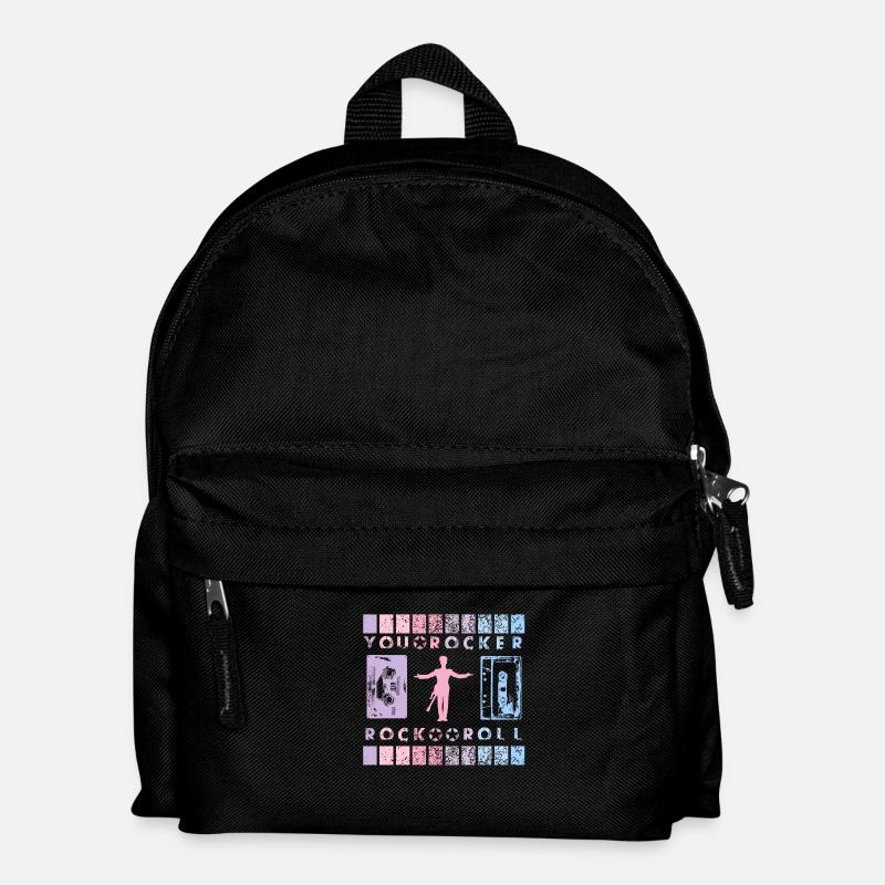 YOU ROCKER FRONTMAN - Kids' Backpack - black