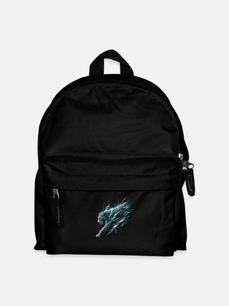 Leopard Lightning - Kinder Rucksack - Schwarz