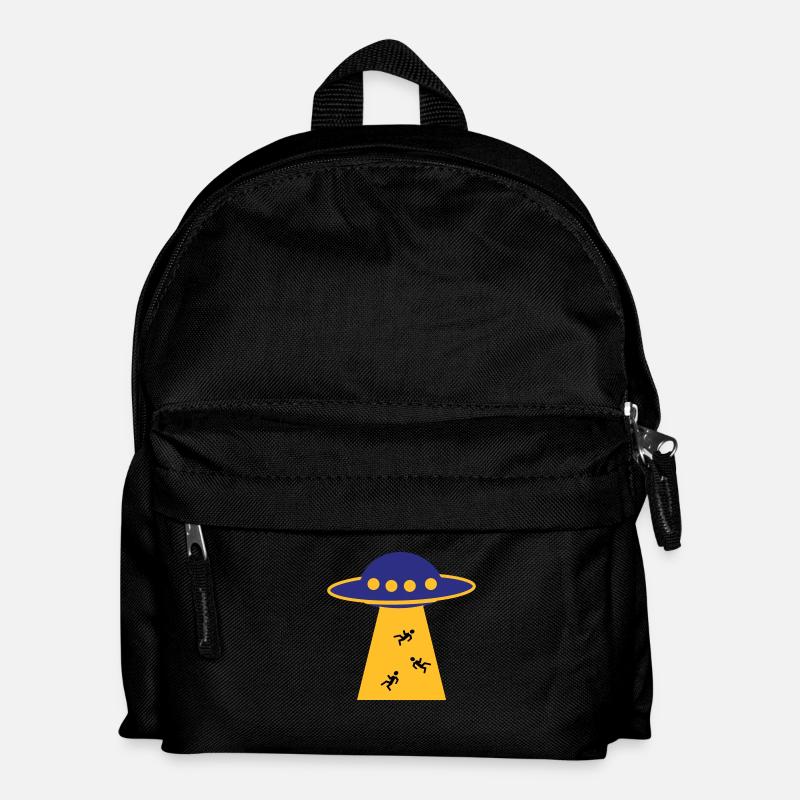 Ufo - Kinder Rucksack - Schwarz