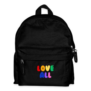 Love all Pride - Kinder Rucksack - Schwarz - Vorne