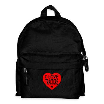 Tracteur - Sac à dos Enfant - noir - Devant
