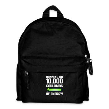 Elektriker Humor Elektrotechniker Ingenieur - Kinder Rucksack - Schwarz - Vorne