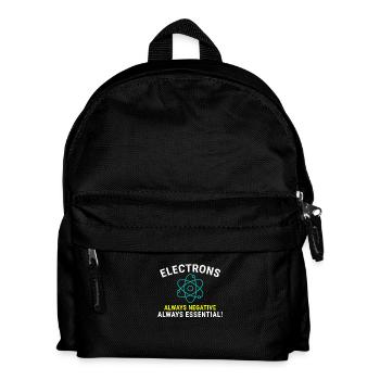 Elektriker Humor Elektrotechniker Ingenieur - Kinder Rucksack - Schwarz - Vorne