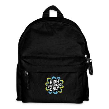 High Vibrations Only - Kids' Backpack - black - Front