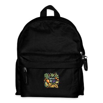 Powered by Plants - Kids' Backpack - black - Front
