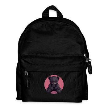 Fearless Teddy Bear : l’obscurité dans le style - Sac à dos Enfant - noir - Devant