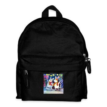 Animal Carnival - Kids' Backpack - black - Front