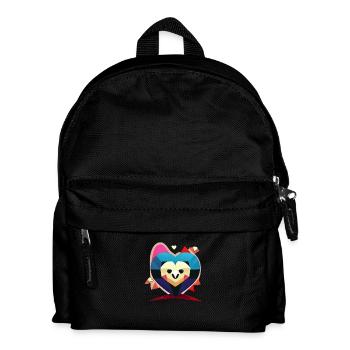 Guardian Heart - Kids' Backpack - black - Front