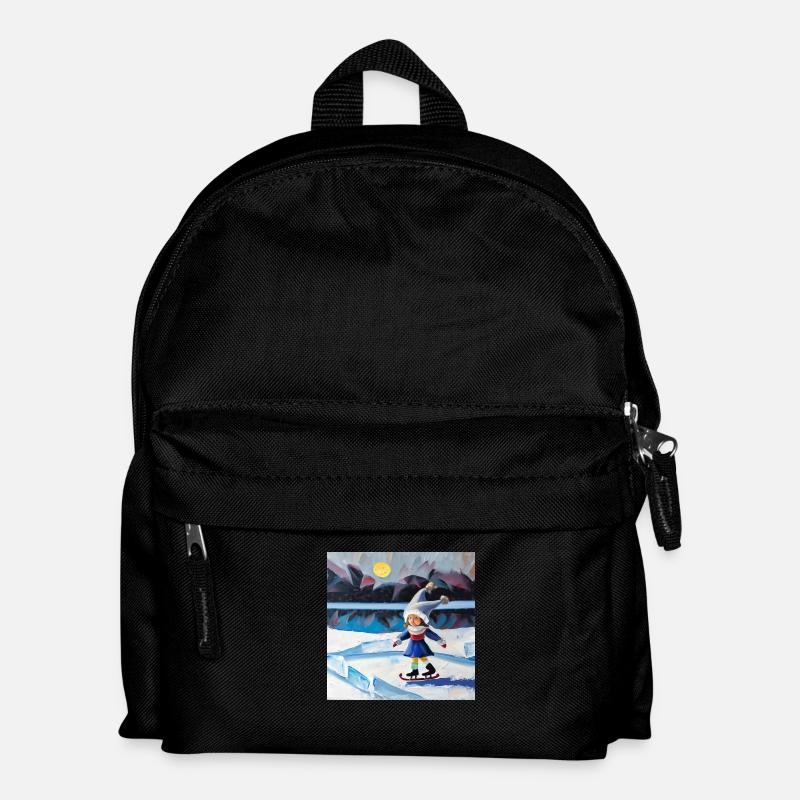 The miracle of winter - Kids' Backpack - black