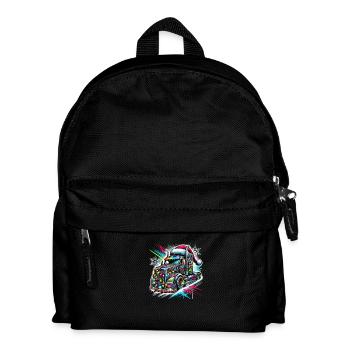 Cool Christmas Truck Truck Driver - Kids' Backpack - black - Front