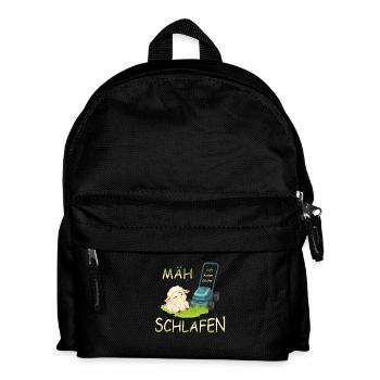 Süßes Schaf - Kinder Rucksack - Schwarz - Vorne