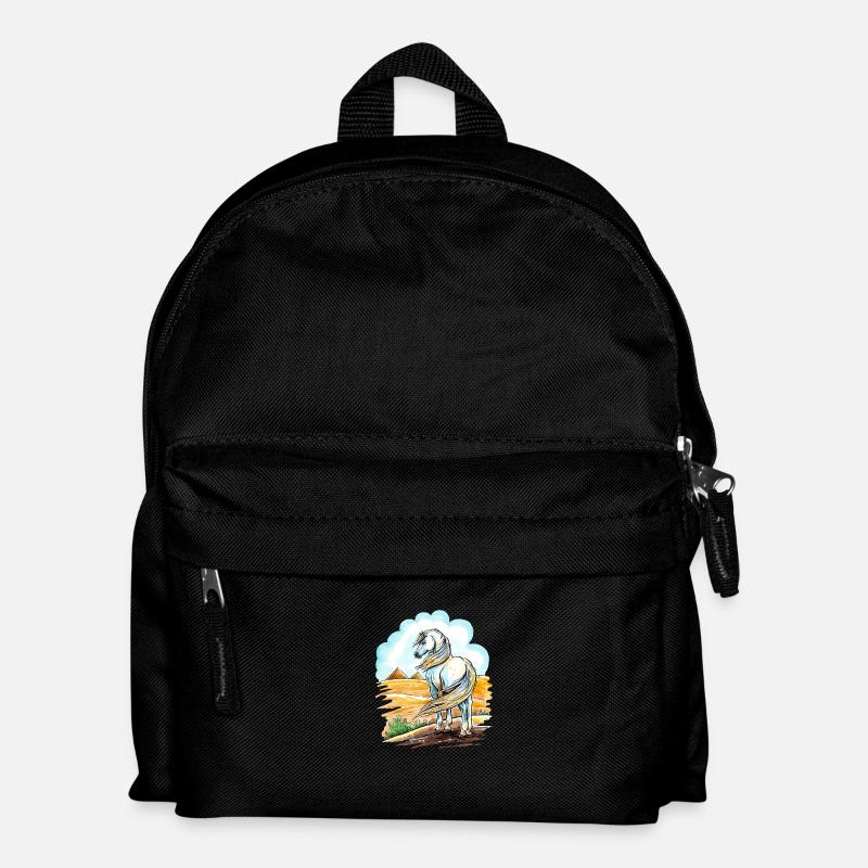 Egyptian Arabian Horse - Kinder Rucksack - Schwarz