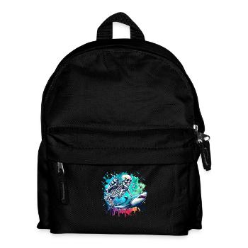 Tauchen Taucher - Kinder Rucksack - Schwarz - Vorne