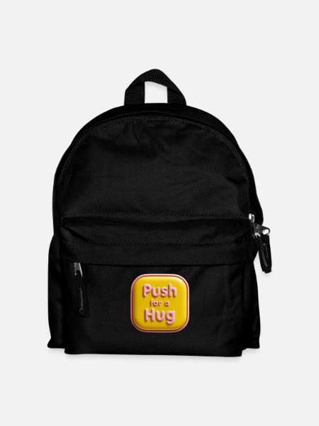 Push for ahug - Kids' Backpack - black