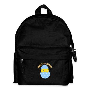 Sur le point de faire éclore un garçon - Sac à dos Enfant - noir - Devant