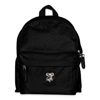 je peux pas je me barre en Australie - Sac à dos Enfant - noir - Devant
