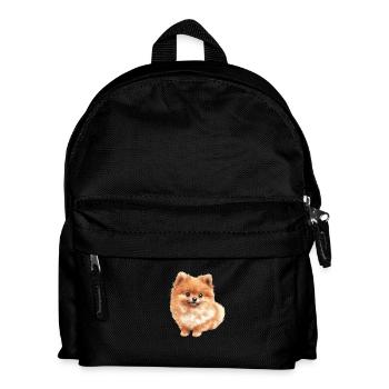 Pomeranian Baby - Kids' Backpack - black - Front