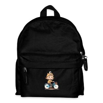 Lets Ride - Kinder Rucksack - Schwarz - Vorne