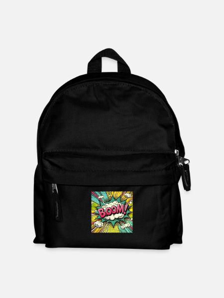 BOOM! - Comic Book Blast - Kids' Backpack - black