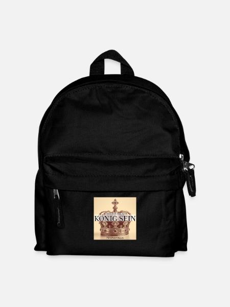 Soyez roi - Sac à dos Enfant - noir