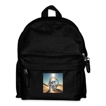 Crâne de cristal - Sac à dos Enfant - noir - Devant