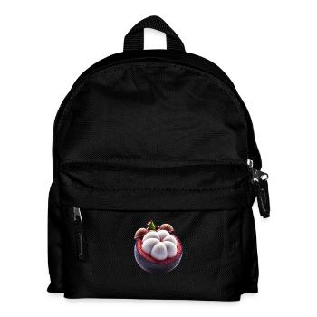 Mangoustan – Reine exotique des fruits - Sac à dos Enfant - noir - Devant
