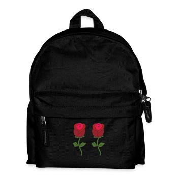 rote rosen - Kinder Rucksack - Schwarz - Vorne