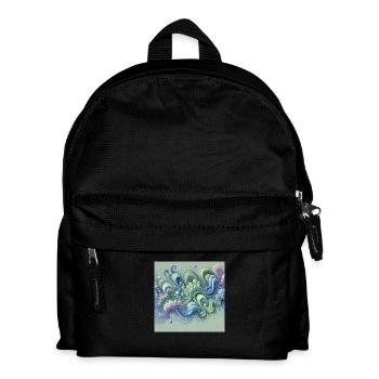 Flowing harmony - Kids' Backpack - black - Front