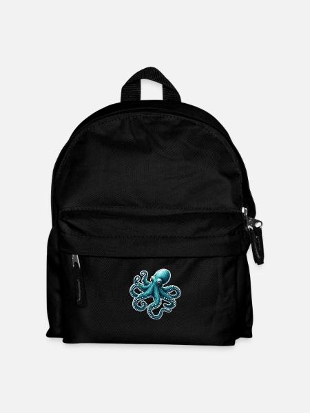 KRAKE - Kinder Rucksack - Schwarz