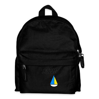 ancré dans le bonheur - Sac à dos Enfant - noir - Devant