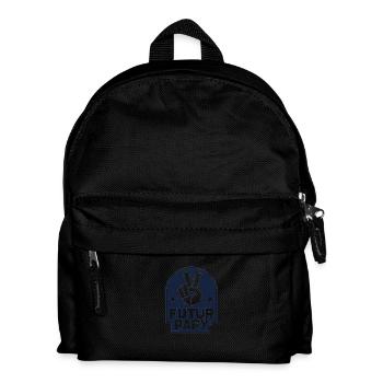 Zukunft Opa 2025 - Kinder Rucksack - Schwarz - Vorne
