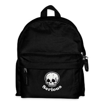 Serious Said by The Skull - Kids' Backpack - black - Front