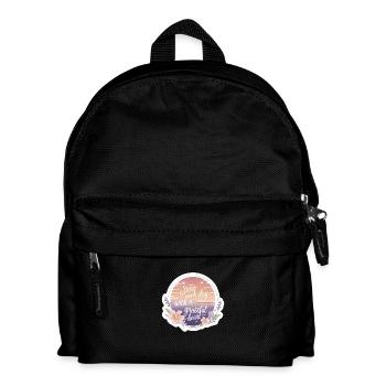 Beginnen Sie jeden Tag mit einem dankbaren Herz-Sonnenaufgang - Kinder Rucksack - Schwarz - Vorne
