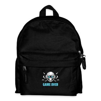 Futuristisches Headset - "Game Over" - Kinder Rucksack - Schwarz - Vorne