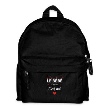 The Love Baby Is Me - Matching Mom - Kids' Backpack - black - Front