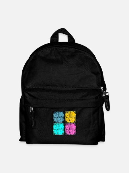 Popart urban style - Kinder Rucksack - Schwarz