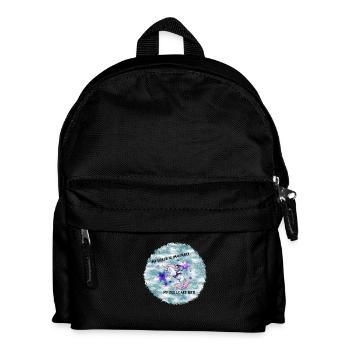Mon cheval est imaginaire, mes compétences ne le sont pas ! - Sac à dos Enfant - noir - Devant