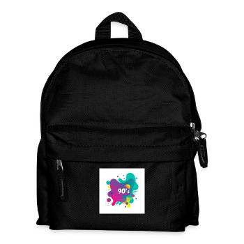 Ambiance des années 90 - Sac à dos Enfant - noir - Devant