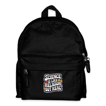 Atheism, Atheist, Anti-Religion, Agnostic - Kids' Backpack - black - Front