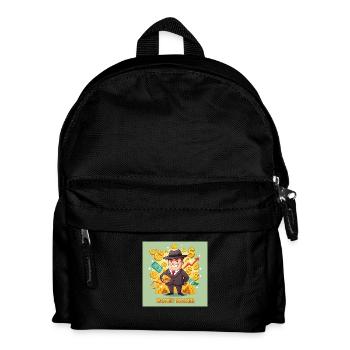 Gagner de l’argent : stratégies pour réussir financièrement - Sac à dos Enfant - noir - Devant