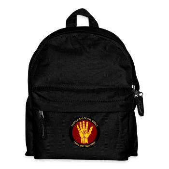 Shoplifters unite! - Kids' Backpack - black - Front